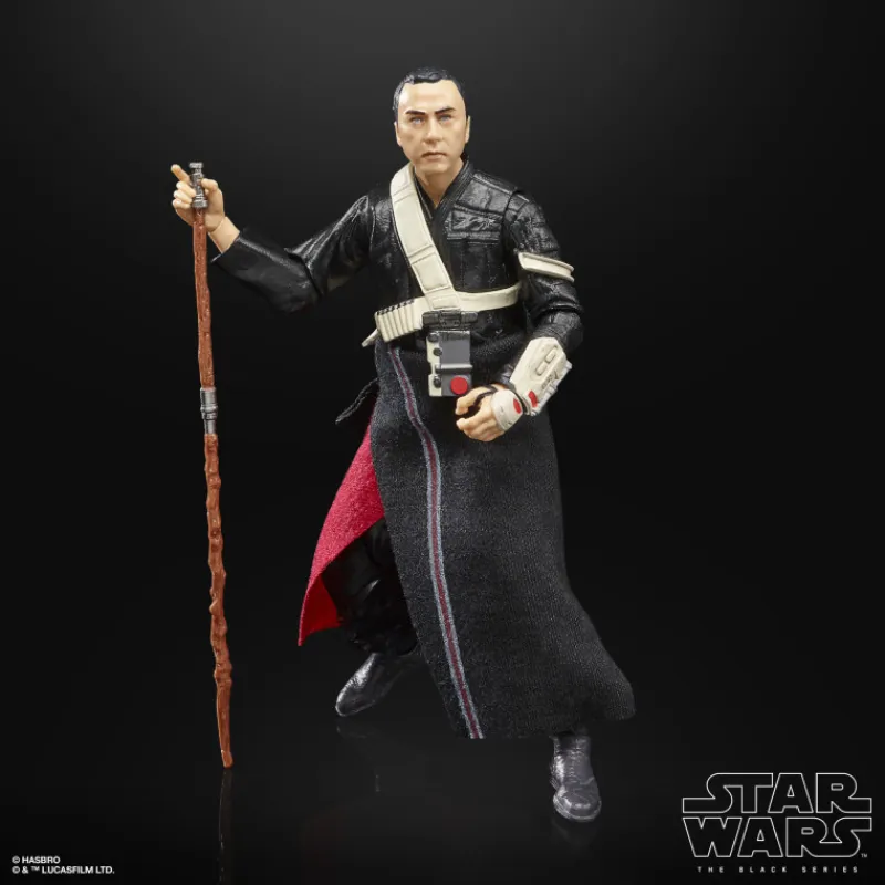 Hasbro Replicas Y Coleccionismo Star Wars ^Figura Star Wars Chirrut Îmwe Serie Black