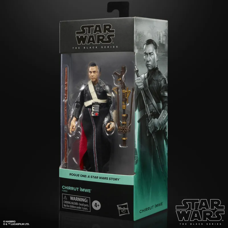 Hasbro Replicas Y Coleccionismo Star Wars ^Figura Star Wars Chirrut Îmwe Serie Black