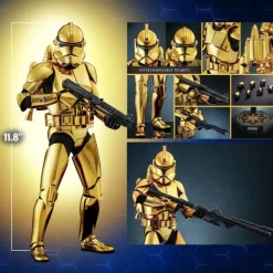 Best Figura Star Wars Clone Trooper Edición Exclusiva 30 cm Replicas Y Coleccionismo Star Wars