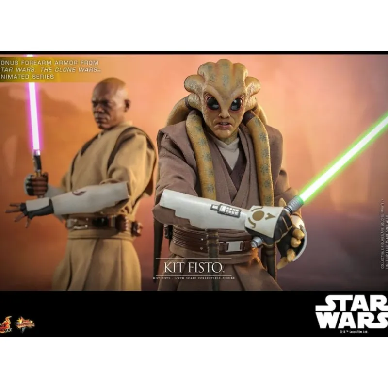 Online Figura Star Wars Movie Masterpiece Kit Fisto 32 cm Replicas Y Coleccionismo Star Wars