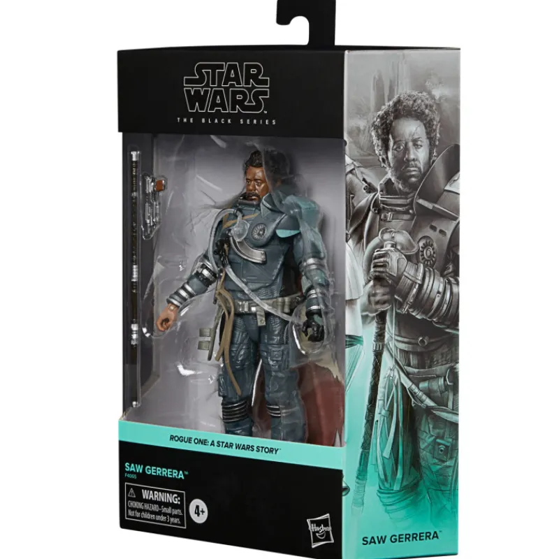 Hasbro Replicas Y Coleccionismo Star Wars ^Figura Star Wars Rogue One Saw Gerrera Serie Black