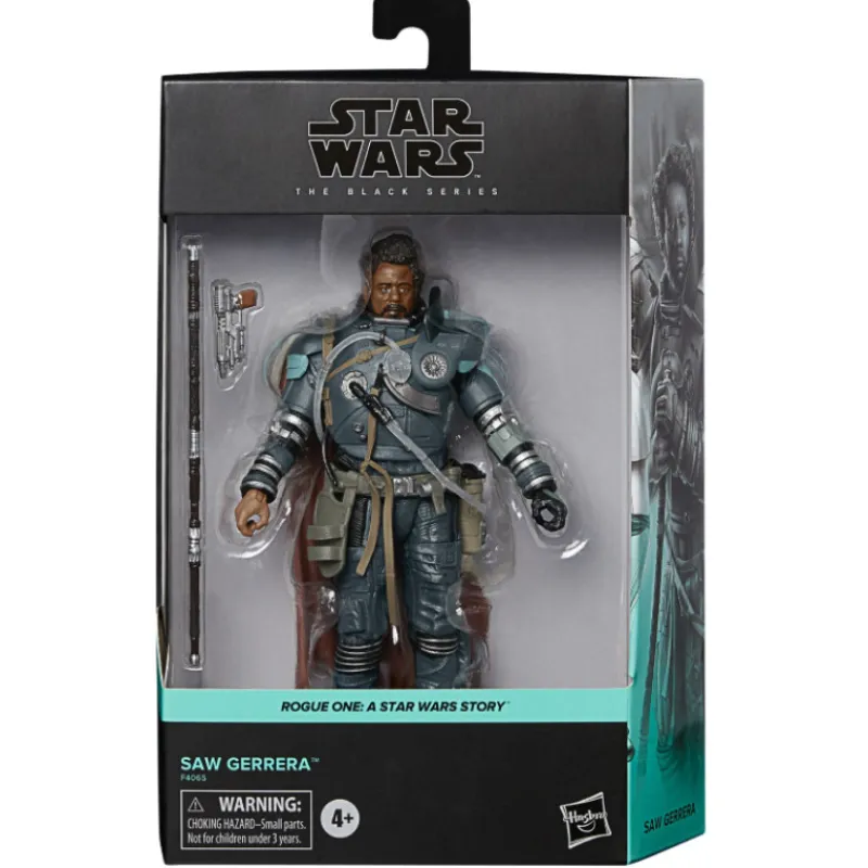 Hasbro Replicas Y Coleccionismo Star Wars ^Figura Star Wars Rogue One Saw Gerrera Serie Black