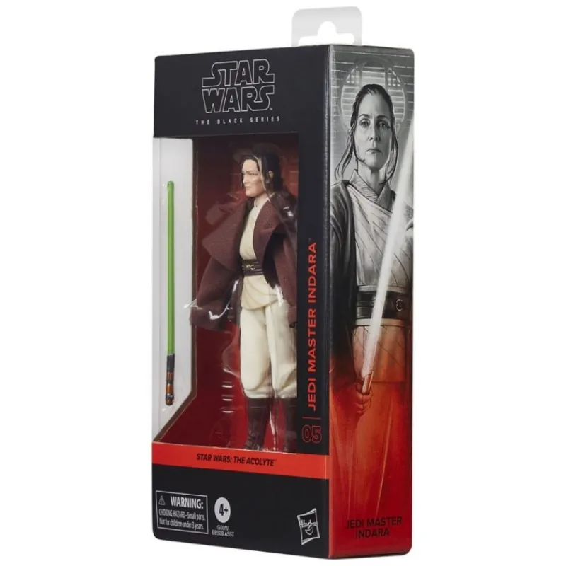 Hot Figura Star Wars: The Acolyte Black Series Jedi Master Indara 15 cm Replicas Y Coleccionismo Star Wars