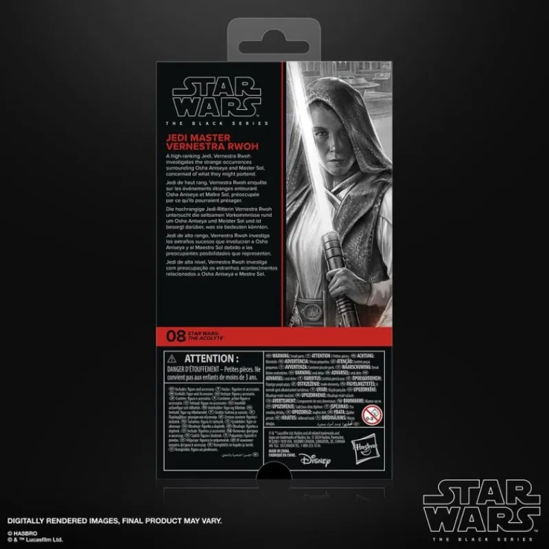 Best Figura Star Wars The Acolyte Black Series Vernestra Rwoh 15 cm Replicas Y Coleccionismo Star Wars