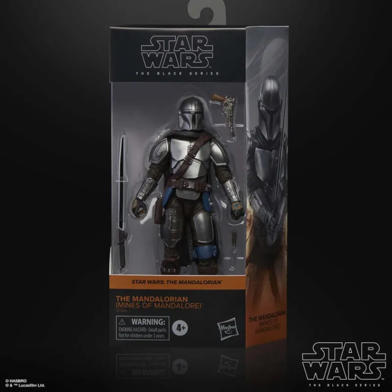 Outlet Figura Star Wars: The Mandalorian Black Series The Mandalorian (Mines Of Mandalore) 15 Cm Replicas Y Coleccionismo Star Wars