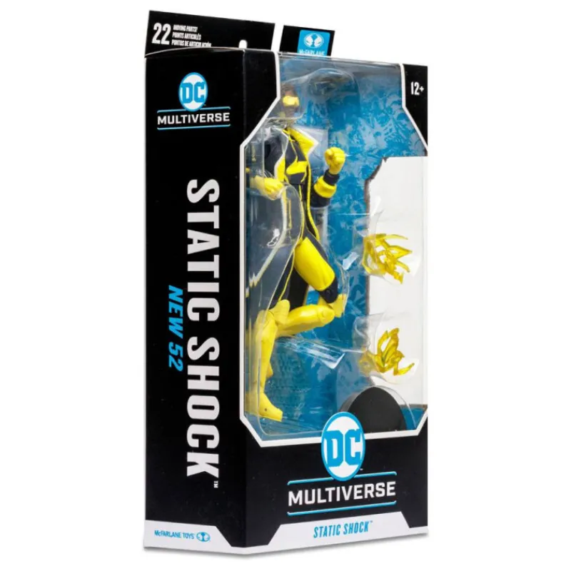 Clearance Figura Static Shock (New 52) 18 Cm Dc Multiverse Figuras Dc