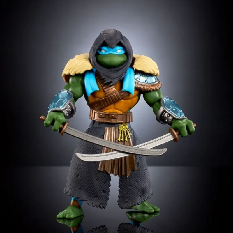 Mattel Las Tortugas Ninja^Figura Stealth Armor Leonardo 14 cm - MOTU x TMNT
