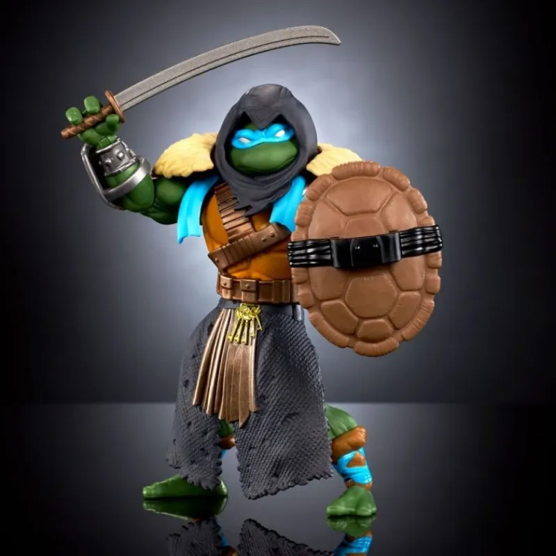 Mattel Las Tortugas Ninja^Figura Stealth Armor Leonardo 14 cm - MOTU x TMNT