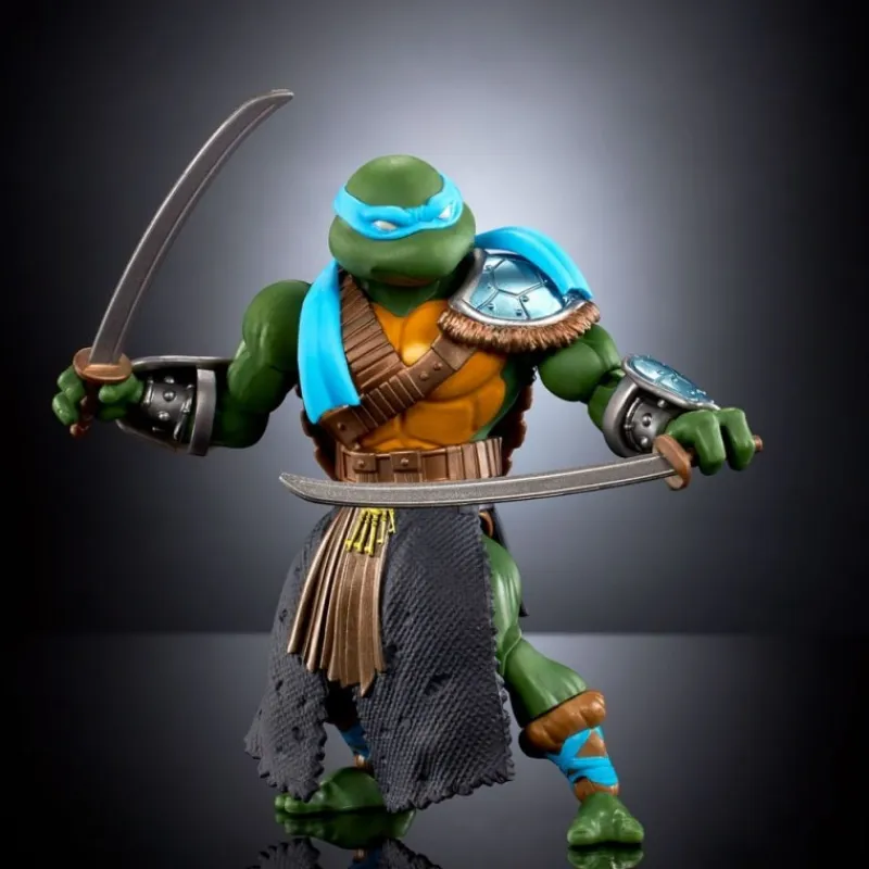Mattel Las Tortugas Ninja^Figura Stealth Armor Leonardo 14 cm - MOTU x TMNT