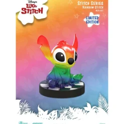 Beast Kingdom Películas Y Personajes De Disney ·Lilo Y Stitch|Figuras Disney De Colección ^Figura Stitch Arcoiris Mini Egg Attack 8 cm Ed. Limitada