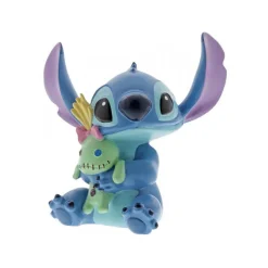 Enesco Películas Y Personajes De Disney ·Lilo Y Stitch|Figuras Disney De Colección ^Figura Stitch con su muñeco
