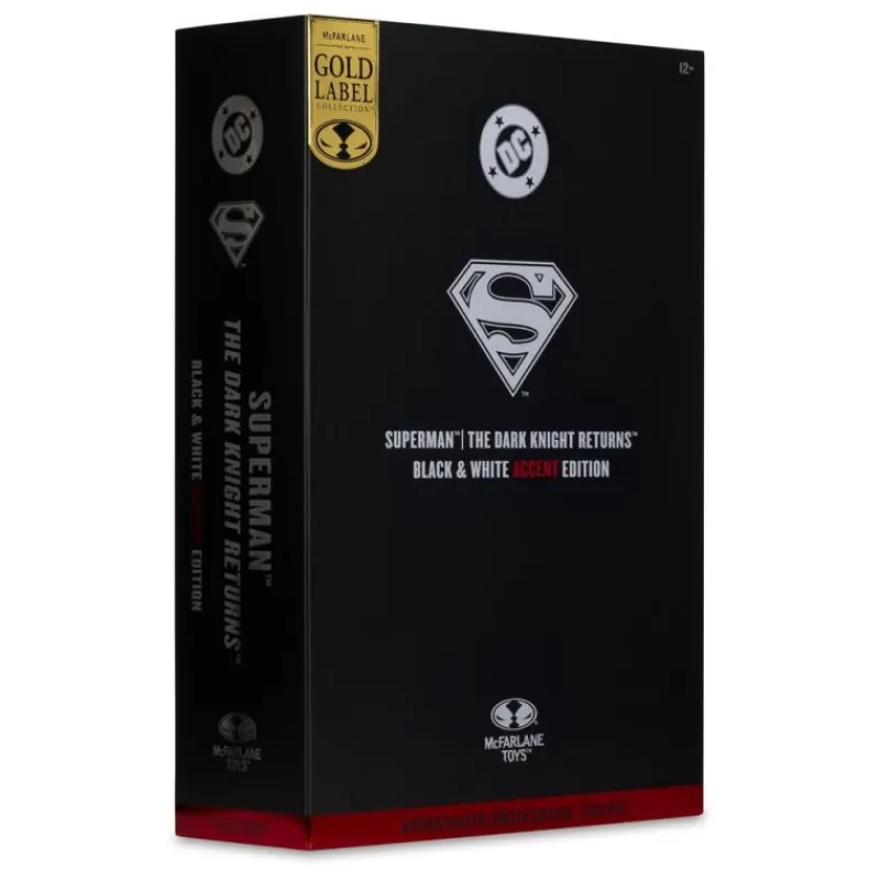 Sale Figura Superman The Dark Knight Returns Black & White Accent Edition Regalos De Superhéroes Dc|Figuras Dc