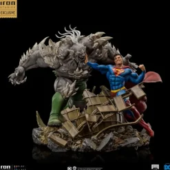 Iron Studios Figuras Dc^Figura Superman vs Doomsday – Estatua 1/10 BDS Art Scale de (30 cm)