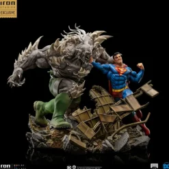 Iron Studios Figuras Dc^Figura Superman vs Doomsday – Estatua 1/10 BDS Art Scale de (30 cm)