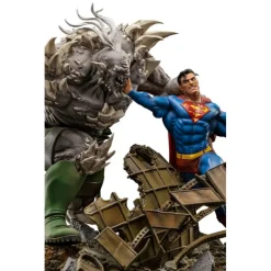 Iron Studios Figuras Dc^Figura Superman vs Doomsday – Estatua 1/10 BDS Art Scale de (30 cm)