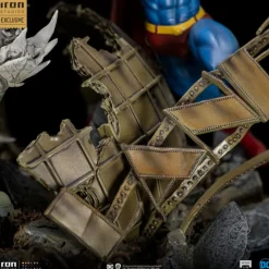 Iron Studios Figuras Dc^Figura Superman vs Doomsday – Estatua 1/10 BDS Art Scale de (30 cm)