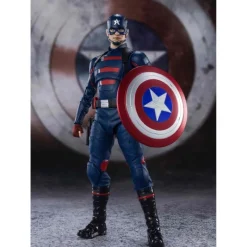 Online Figura Tamashii Nations Capitán América John Walker 15 cm Superhéroes Marvel|Coleccionismo Marvel