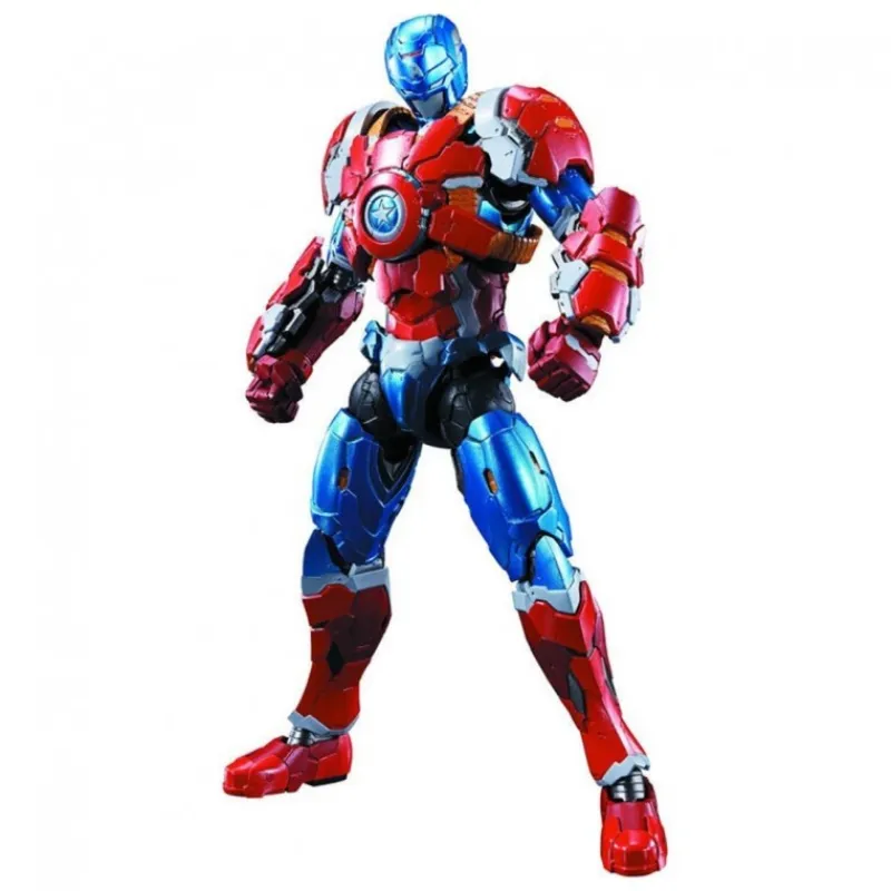 Fabricante provisional Superhéroes Marvel|Coleccionismo Marvel^Figura Tamashii Nations TECH-ON Avengers Capitán América 15,5 cm