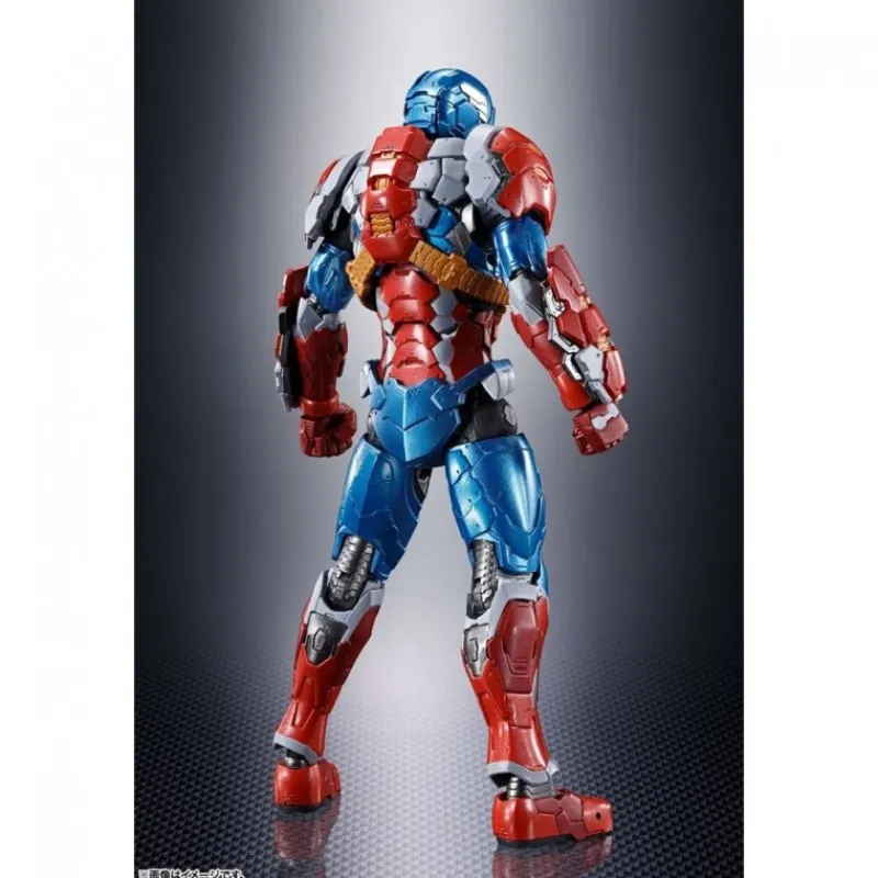 Fabricante provisional Superhéroes Marvel|Coleccionismo Marvel^Figura Tamashii Nations TECH-ON Avengers Capitán América 15,5 cm