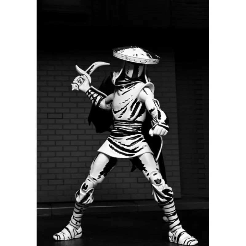Outlet Figura Teenage Mutant Ninja Turtles Foot Ninja Guard Black & White 18 cm Las Tortugas Ninja