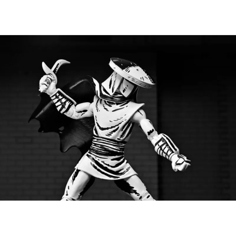 Outlet Figura Teenage Mutant Ninja Turtles Foot Ninja Guard Black & White 18 cm Las Tortugas Ninja