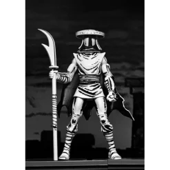 Outlet Figura Teenage Mutant Ninja Turtles Foot Ninja Guard Black & White 18 cm Las Tortugas Ninja