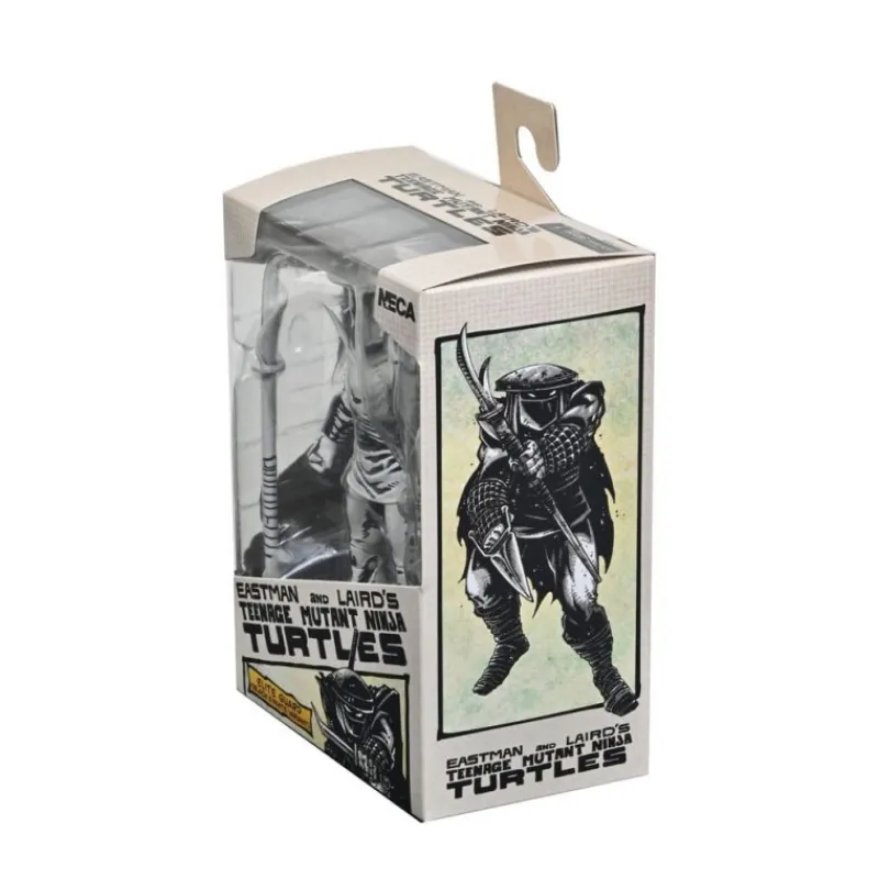 Outlet Figura Teenage Mutant Ninja Turtles Foot Ninja Guard Black & White 18 cm Las Tortugas Ninja