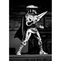 Outlet Figura Teenage Mutant Ninja Turtles Foot Ninja Guard Black & White 18 cm Las Tortugas Ninja