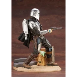 Kotobukiya The Mandalorian^Figura The Mandalorian y el Niño ARTFX Star Wars