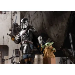 Kotobukiya The Mandalorian^Figura The Mandalorian y el Niño ARTFX Star Wars