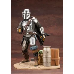 Kotobukiya The Mandalorian^Figura The Mandalorian y el Niño ARTFX Star Wars