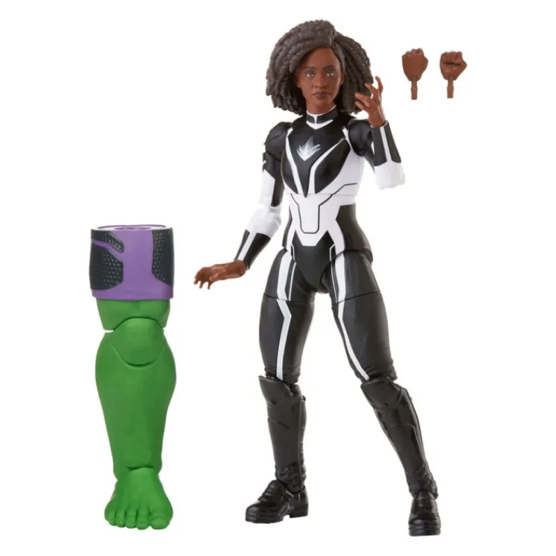 Figura The Marvels Marvel Legends Marvel'S Photon (Baf: Totally Awesome Hulk) 15 Cm Coleccionismo Marvel