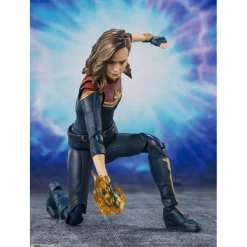 Bandai Coleccionismo Marvel^Figura The Marvels S.H. Figuarts Captain Marvel 15 Cm
