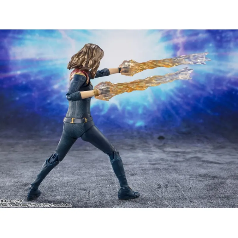 Bandai Coleccionismo Marvel^Figura The Marvels S.H. Figuarts Captain Marvel 15 Cm