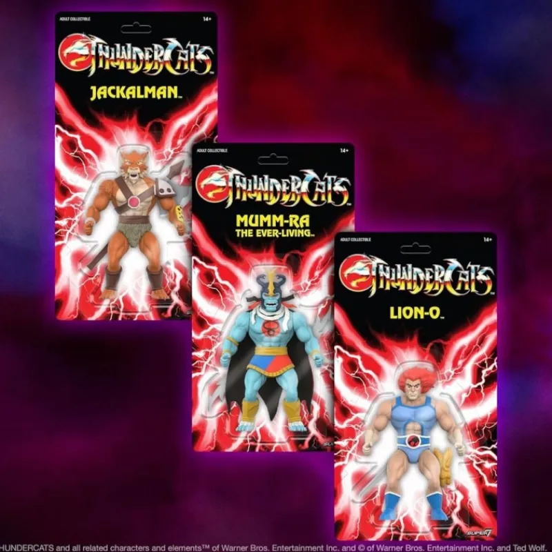 New Figura Thundercats Jackalman 14 cm Vintage Collection Thundercats