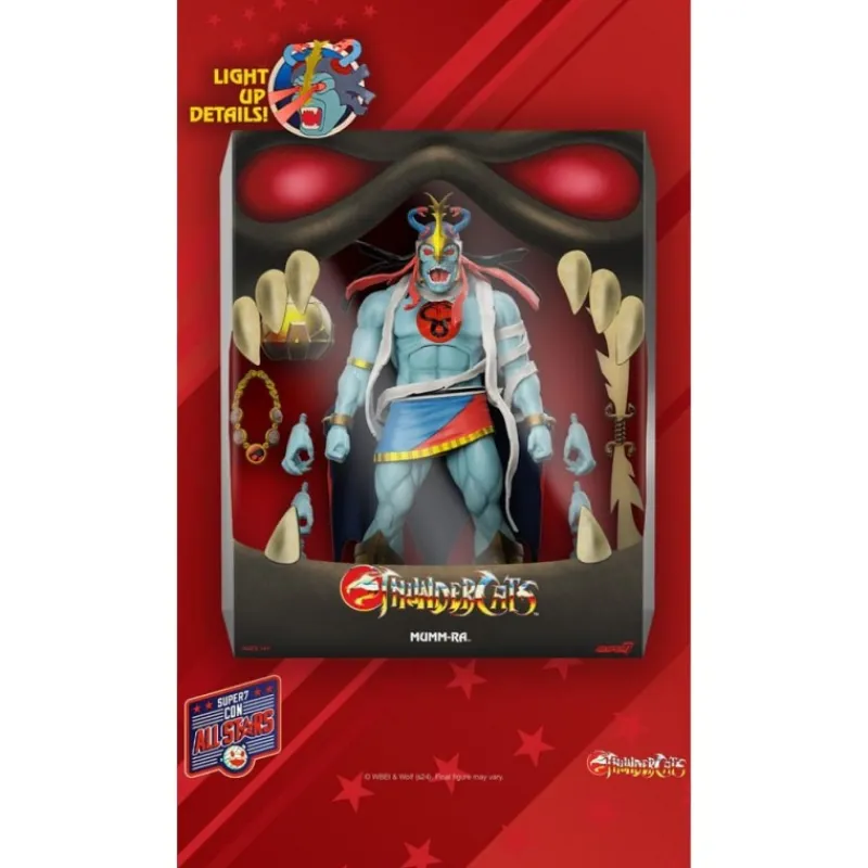 Outlet Figura Thundercats Ultimates Mumm-Ra con Ojos LED Thundercats