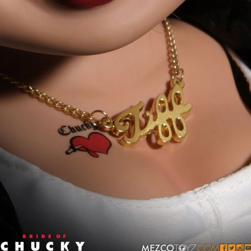New Figura Tiffany Novia Chucky Parlante 38 cm Chucky Muñeco Diabólico|Coleccionismo De Miedo Y Terror