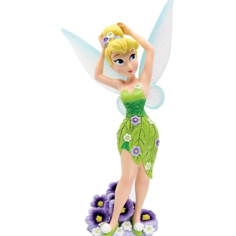 Figura Tinkerbell Disney Showcase Floral con Pensamientos Películas Y Personajes De Disney ·Campanilla Y Peter Pan|Figuras Disney De Colección