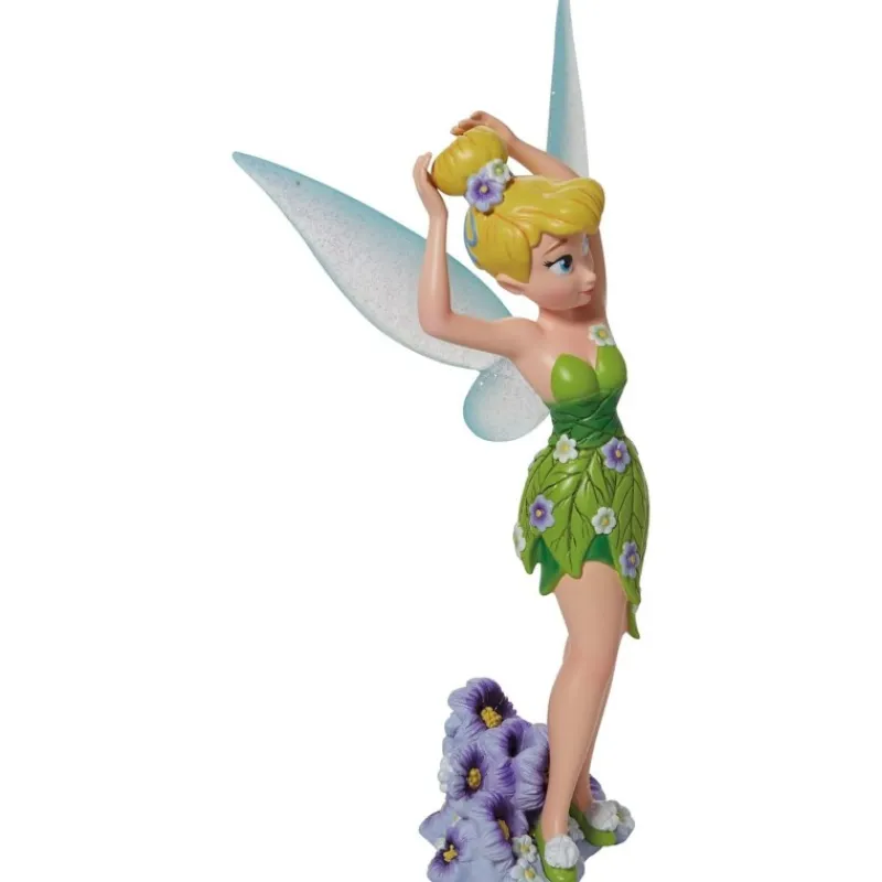 Figura Tinkerbell Disney Showcase Floral con Pensamientos Películas Y Personajes De Disney ·Campanilla Y Peter Pan|Figuras Disney De Colección