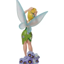 Figura Tinkerbell Disney Showcase Floral con Pensamientos Películas Y Personajes De Disney ·Campanilla Y Peter Pan|Figuras Disney De Colección