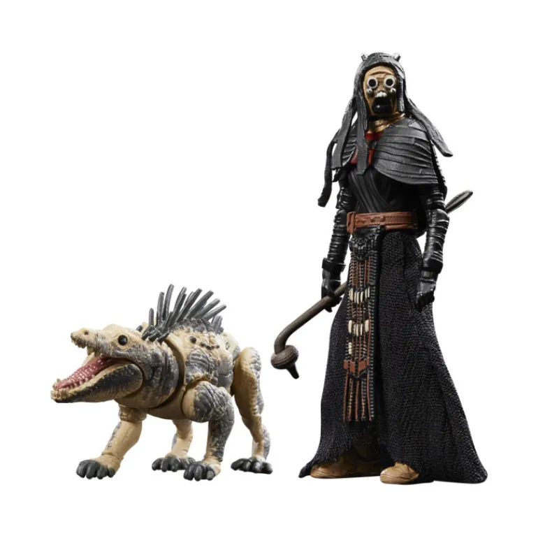 Hasbro Replicas Y Coleccionismo Star Wars ^Figura Tusken Warrior y Massiff Kenner