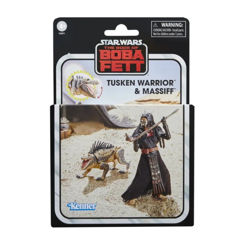 Hasbro Replicas Y Coleccionismo Star Wars ^Figura Tusken Warrior y Massiff Kenner