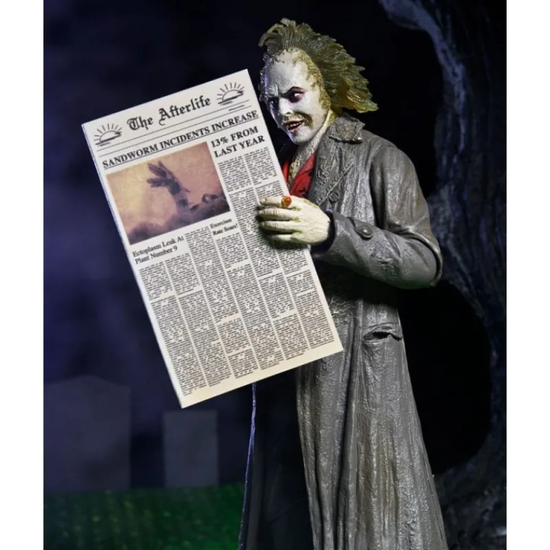 Neca Beetlejuice^Figura Ultimate Beetlejuice: Tour Guide The Bio-Exorcist 18cm