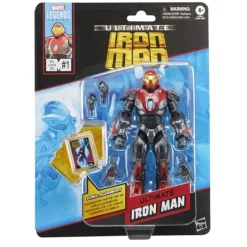 Best Figura Ultimate Iron Man Marvel Legends de 15 cm Superhéroes Marvel|Coleccionismo Marvel