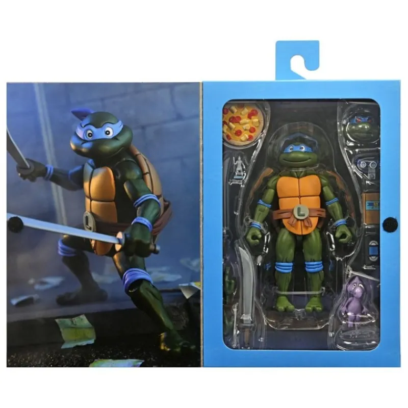 Outlet Figura Ultimate Leonardo VHS 18cm de Tortugas Ninja Las Tortugas Ninja