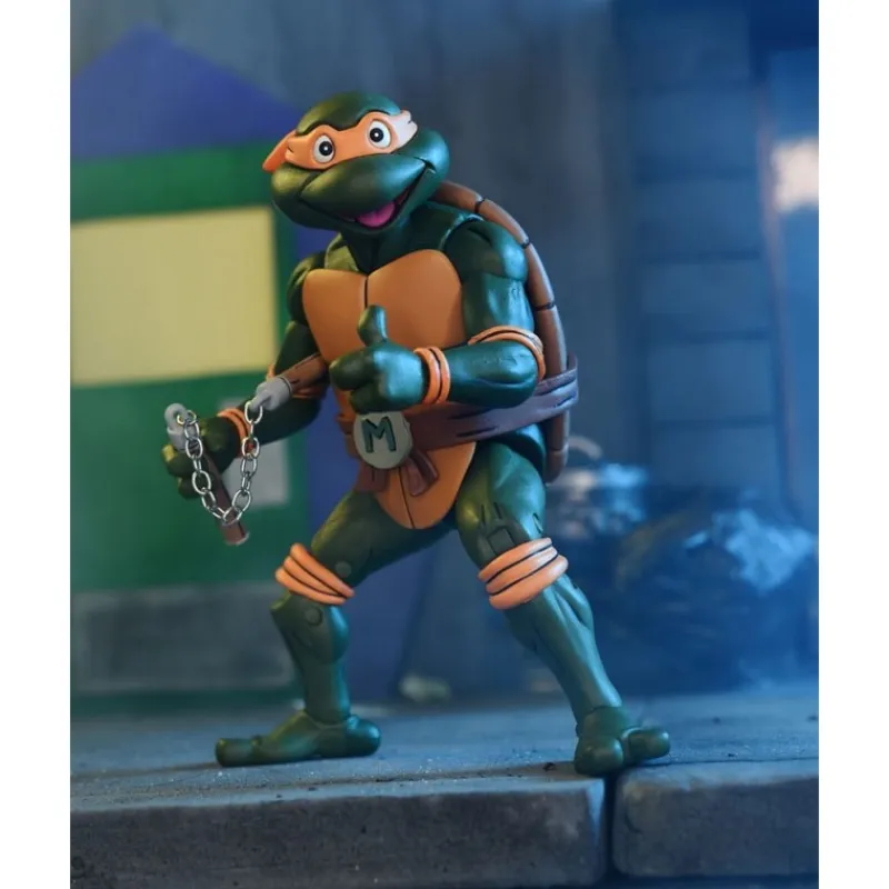 Outlet Figura Ultimate Michelangelo VHS 18cm Tortugas Ninja Las Tortugas Ninja