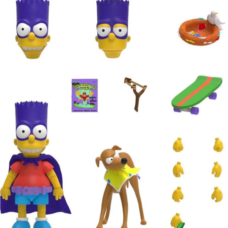 Hot Figura Ultimates Bartman Los Simpson Regalos De Otras Series|Simpsons Y Futurama