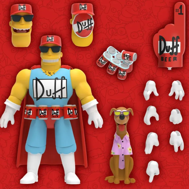 Heo Regalos De Otras Series|Simpsons Y Futurama^Figura Ultimates Duffman Los Simpson