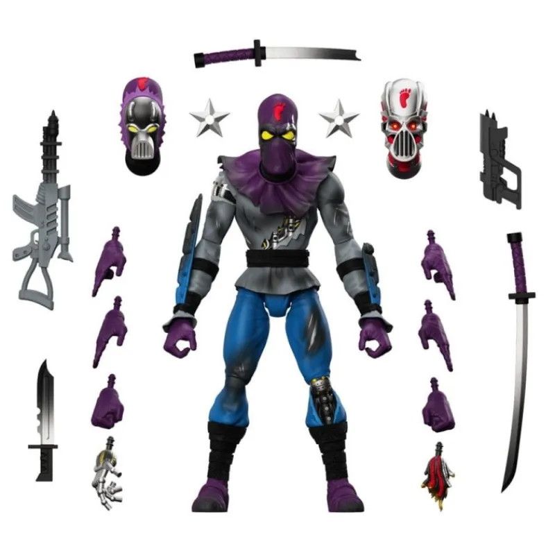 Outlet Figura Ultimates Foot Soldier (Battle Damaged) de Las Tortugas Ninja Las Tortugas Ninja