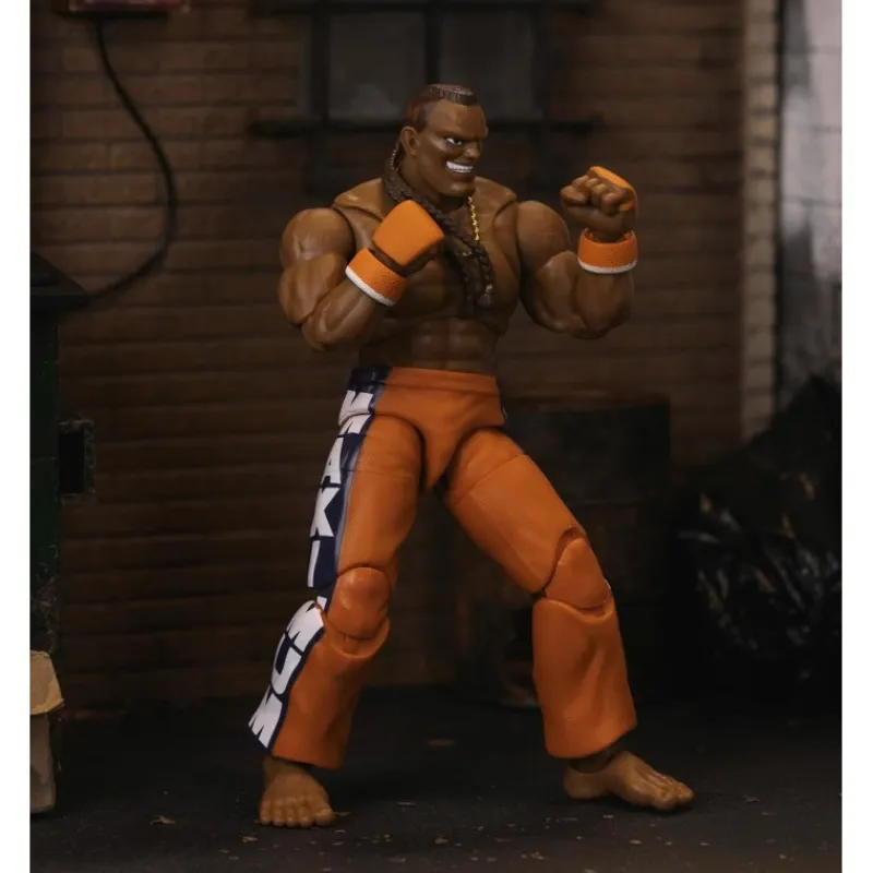 Jada Toys Descuentos Gaming^Figura Ultra Street Fighter II Dee Jay 1/12 de